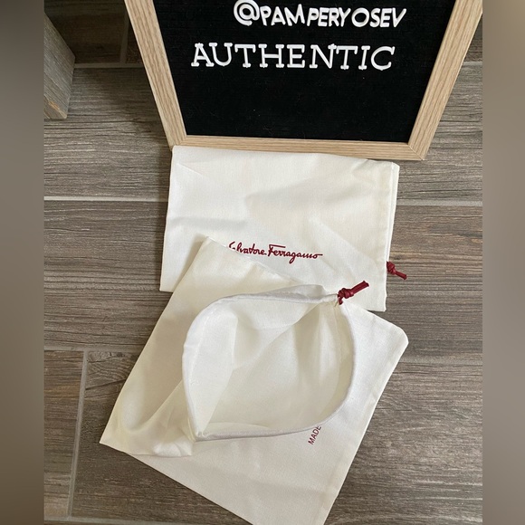 NWOT • Salvatore Ferragamo Shoe Dust Bags - Picture 3 of 6